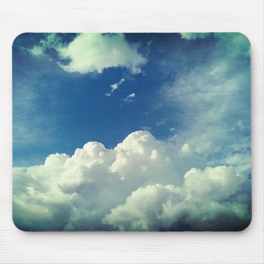 Traditionelle Wolken Mousepad (Vorne)