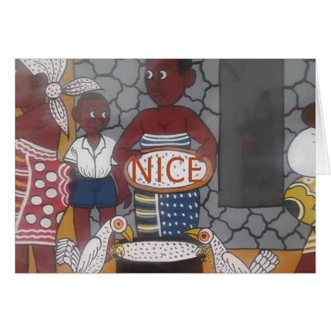 Traditioneller afrikanischer Homestead-Lifestyle (Vorderseite (Horizontal))