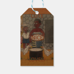 Traditioneller afrikanischer Homestead-Lifestyle Geschenkanhänger