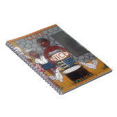 Traditioneller afrikanischer Homestead-Lifestyle Notizblock (Rechte Seite)