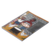 Traditioneller afrikanischer Homestead-Lifestyle Notizblock (Linke Seite)