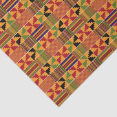 Traditioneller afrikanischer Pinwheel Kente K70  Seidenpapier (Ausschnitt)