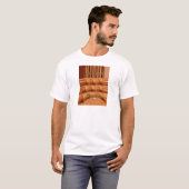 Traditioneller afrikanischer Spiegel: Woven Giraff T-Shirt (Vorne ganz)