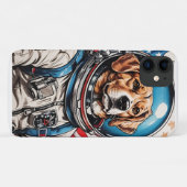 Traditioneller amerikanischer Hund Zeichnend Case-Mate iPhone Hülle (Rückseite (Horizontal))