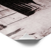 Traditioneller Bauernhof von Mimasaka Poster (Ecke)