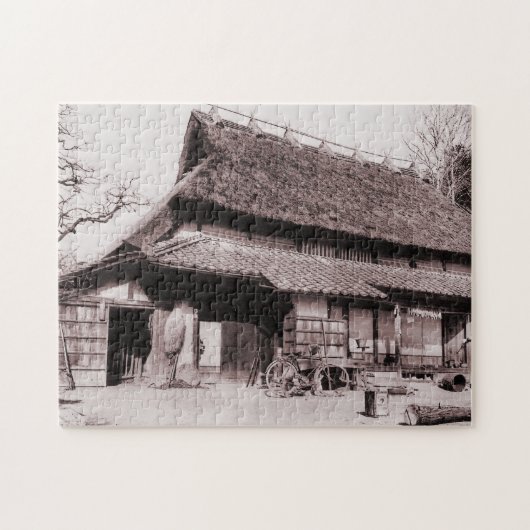Traditioneller Bauernhof von Mimasaka Puzzle (Horizontal)