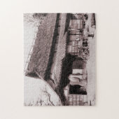 Traditioneller Bauernhof von Mimasaka Puzzle (Vertikal)