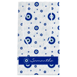 Traditioneller blauer Nazar-Bösartiger Augenweide Kleine Geschenktüte