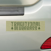 Traditioneller Bluegrass-Alttext Autoaufkleber (Auf Auto)