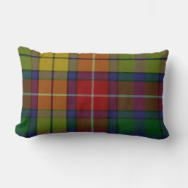 Traditioneller Buchanantartan-kariertes Kissen
