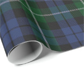 Traditioneller Campbelltartan-kariertes Geschenkpapier (Rolleneckpunkt)