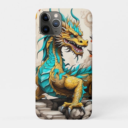 Traditioneller chinesischer Drache für das chinesi Case-Mate iPhone Hülle (Rückseite)