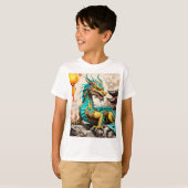 Traditioneller chinesischer Drache für das chinesi T-Shirt (Vorne ganz)