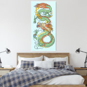 Traditioneller chinesischer Drache Leinwanddruck (Insitu (Schlafzimmer))