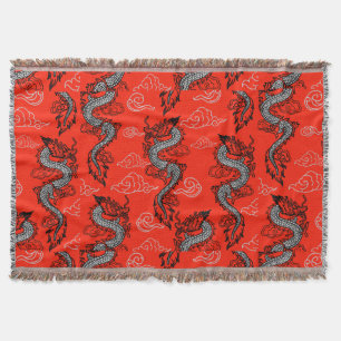 Traditioneller chinesischer Drache – Orientalische Decke