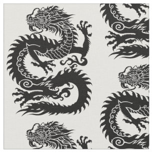 Traditioneller chinesischer Drache Stoff