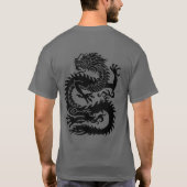 Traditioneller chinesischer Drache-T - Shirt (Rückseite)