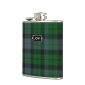 Traditioneller Clan MacKay Tartan-karierte Flasche Flachmann (Links)