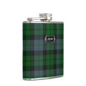 Traditioneller Clan MacKay Tartan-karierte Flasche Flachmann (Rechts)