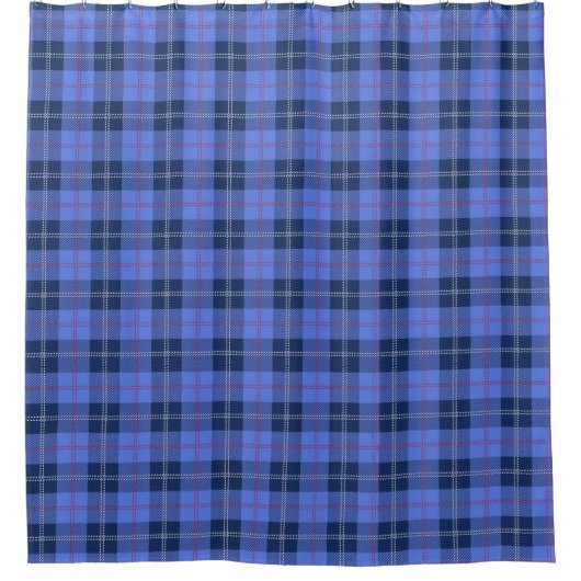 Traditioneller Davidson Clan Kariert Tartan Duschvorhang (Vorderseite)