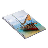 Traditioneller Dhow, Sansibar, Tansania Notizblock (Rechte Seite)