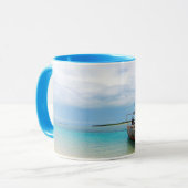 Traditioneller Dhow, Sansibar, Tansania Tasse (Vorderseite Links)