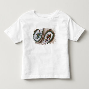 Traditioneller Drache und Phoenix-Löffel Kleinkind T-shirt