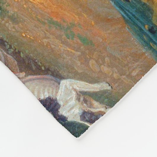 Traditioneller englischer Fox Hunt Sports Dog Fleecedecke (Ecke)