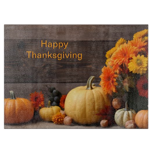 Traditioneller Erntedank-Schneidebrett Schneidebrett (Vorderseite)