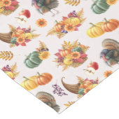 Traditioneller Erntedank Tischläufer (Ecke)