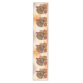 Traditioneller Erntedank-Tischläufer Mittelgroßer Tischläufer (Vorderseite)