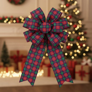 Traditioneller Festtags-Tartan Ripsband