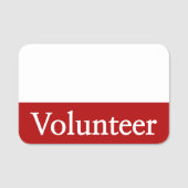 Traditioneller "freiwilliger" Namensschild (Vorderseite)