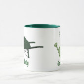 Traditioneller Gartentasse im Vintage-Stil Tasse (Zentrum)