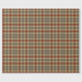 Traditioneller Gibson Tartan Geschenkpapier (Flach)