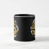 Traditioneller Golddrache Tasse (Zentrum)