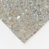 Traditioneller griechischer Terracotta Pot am Stra Fleecedecke (Ecke)