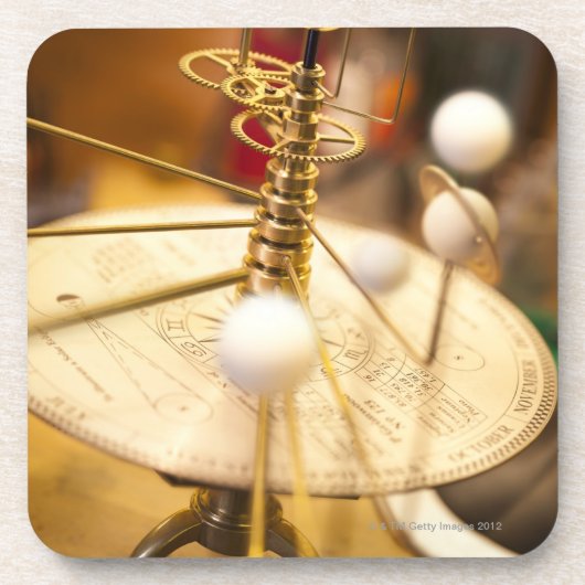 Traditioneller handcrafted Messingorrery mit Untersetzer (Vorderseite)