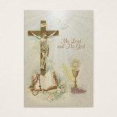 Traditioneller Heiliger Kartenchalice Erste Heilig (Vorderseite)