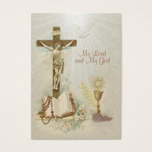 Traditioneller Heiliger Kartenchalice Erste Heilig (Vorderseite)