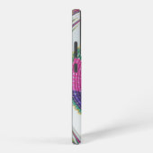 Traditioneller Holzplatten-Strudel Samsung Galaxy Hülle (Rechte Seite)