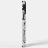 Traditioneller indischer Mädchenkrieger Case-Mate iPhone Hülle (Rückseite / Rechts)