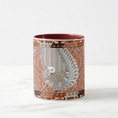 Traditioneller indischer Pfau Tasse (Zentrum)
