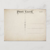 Traditioneller irischer Segen Postkarte (Rückseite)