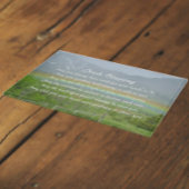 Traditioneller Irish Blessing Valley Regenbogen Schneidebrett