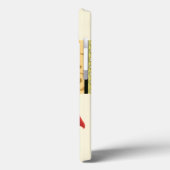 Traditioneller japanischer Kimono mit Blumendruck Case-Mate iPhone Hülle (Rückseite / Links)