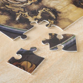 Traditioneller japanischer orientalischer Drache - Puzzle (Seite)