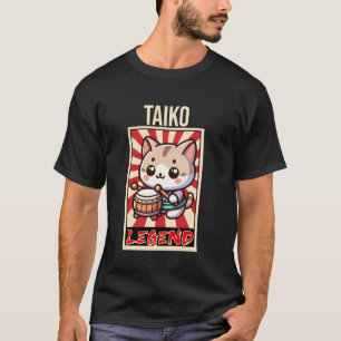 Traditioneller japanischer Taiko-Trum T-Shirt