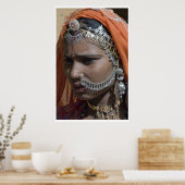 Traditioneller Juwelier von Rajashtan Poster (Küche)
