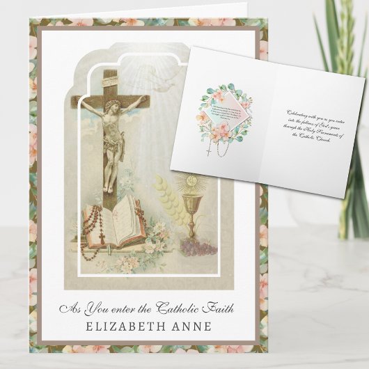 Traditioneller katholischer Beruf der GlaubensrCIA Karte